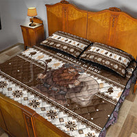 Funny Christmas Belsnickel Quilt Bed Set Impish Or Admirable LT05 - Wonder Print Shop