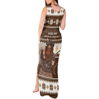 Funny Christmas Belsnickel Tank Maxi Dress Impish Or Admirable LT05 - Wonder Print Shop