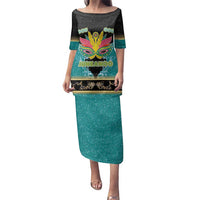 Bahamas Junkanoo Family Matching Puletasi and Hawaiian Shirt Junkanoo Is Life LT05 - Wonder Print Shop