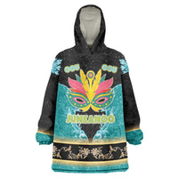 Bahamas Junkanoo Wearable Blanket Hoodie Junkanoo Is Life LT05 - Wonder Print Shop