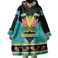 Bahamas Junkanoo Wearable Blanket Hoodie Junkanoo Is Life LT05 - Wonder Print Shop