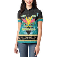 Bahamas Junkanoo Women Polo Shirt Junkanoo Is Life LT05 - Wonder Print Shop