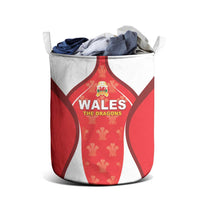 Wales Rugby 2026 Laundry Basket Unique Style - Wonder Print Shop