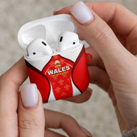 Wales Rugby 2026 AirPods Case Unique Style - Wonder Print Shop