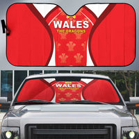 Wales Rugby 2026 Auto Sun Shade Unique Style - Wonder Print Shop
