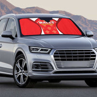 Wales Rugby 2026 Auto Sun Shade Unique Style - Wonder Print Shop