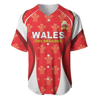 Custom Wales Rugby 2026 Baseball Jersey Unique Style - Wonder Print Shop