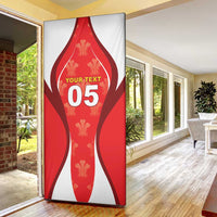Custom Wales Rugby 2026 Door Cover Unique Style - Wonder Print Shop