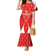 Custom Wales Rugby 2026 Family Matching Mermaid Dress and Hawaiian Shirt Unique Style - Wonder Print Shop