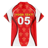 Custom Wales Rugby 2026 Family Matching Short Sleeve Bodycon Dress and Hawaiian Shirt Unique Style - Wonder Print Shop