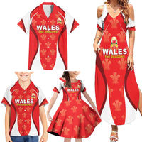 Custom Wales Rugby 2026 Family Matching Summer Maxi Dress and Hawaiian Shirt Unique Style - Wonder Print Shop