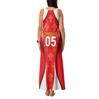 Custom Wales Rugby 2026 Family Matching Tank Maxi Dress and Hawaiian Shirt Unique Style - Wonder Print Shop