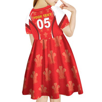 Custom Wales Rugby 2026 Kid Short Sleeve Dress Unique Style - Wonder Print Shop