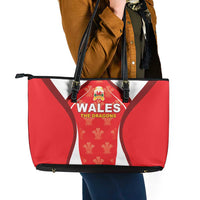 Wales Rugby 2026 Leather Tote Bag Unique Style - Wonder Print Shop