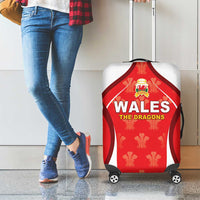 Wales Rugby 2026 Luggage Cover Unique Style - Wonder Print Shop
