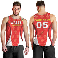 Custom Wales Rugby 2026 Men Tank Top Unique Style - Wonder Print Shop