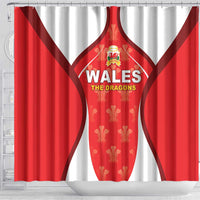 Wales Rugby 2026 Shower Curtain Unique Style - Wonder Print Shop
