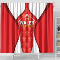 Wales Rugby 2026 Shower Curtain Unique Style - Wonder Print Shop