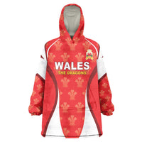 Custom Wales Rugby 2026 Wearable Blanket Hoodie Unique Style - Wonder Print Shop