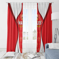 Wales Rugby 2026 Window Curtain Unique Style - Wonder Print Shop