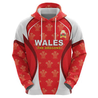 Custom Wales Rugby 2026 Zip Hoodie Unique Style - Wonder Print Shop