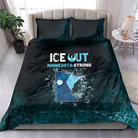 Ice Out Of Minnesota Bedding Set State Flag Justice Protest Resistance