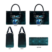 Ice Out Of Minnesota Leather Bag State Flag Justice Protest Resistance