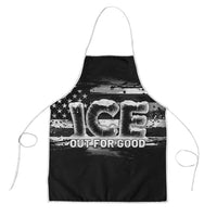 Ice Out For Good Apron No Ice Patriotic Protest