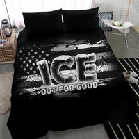 Ice Out For Good Bedding Set No Ice Patriotic Protest