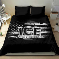 Ice Out For Good Bedding Set No Ice Patriotic Protest