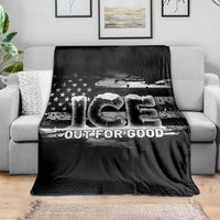 Ice Out For Good Blanket No Ice Patriotic Protest