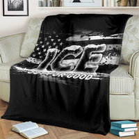 Ice Out For Good Blanket No Ice Patriotic Protest