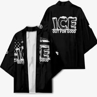 Ice Out For Good Kimono No Ice Patriotic Protest