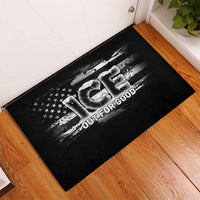 Ice Out For Good Rubber Doormat No Ice Patriotic Protest