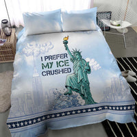 I Prefer My Ice Crushed Bedding Set Retro Style