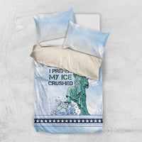 I Prefer My Ice Crushed Bedding Set Retro Style