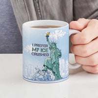 I Prefer My Ice Crushed Ceramic Mug Retro Style