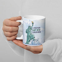 I Prefer My Ice Crushed Ceramic Mug Retro Style