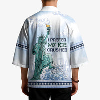 I Prefer My Ice Crushed Kimono Retro Style