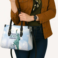 I Prefer My Ice Crushed Leather Bag Retro Style