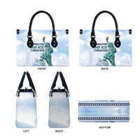 I Prefer My Ice Crushed Leather Bag Retro Style