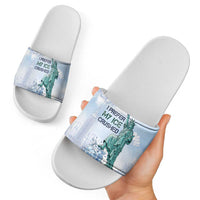 I Prefer My Ice Crushed Slide Sandals Retro Style