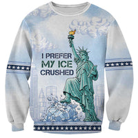 I Prefer My Ice Crushed Sweatshirt Retro Style