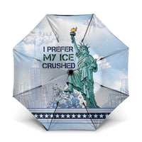 I Prefer My Ice Crushed Umbrella Retro Style