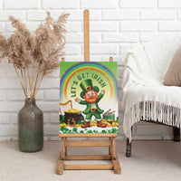 Ireland St Patricks Day Canvas Wall Art Lets Get Irish