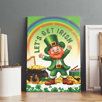 Ireland St Patricks Day Canvas Wall Art Lets Get Irish