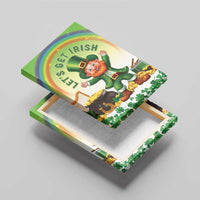 Ireland St Patricks Day Canvas Wall Art Lets Get Irish