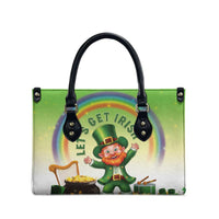 Ireland St Patricks Day Leather Bag Lets Get Irish