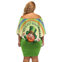 Ireland St Patricks Day Off Shoulder Short Dress Lets Get Irish
