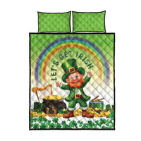 Ireland St Patricks Day Quilt Bed Set Lets Get Irish